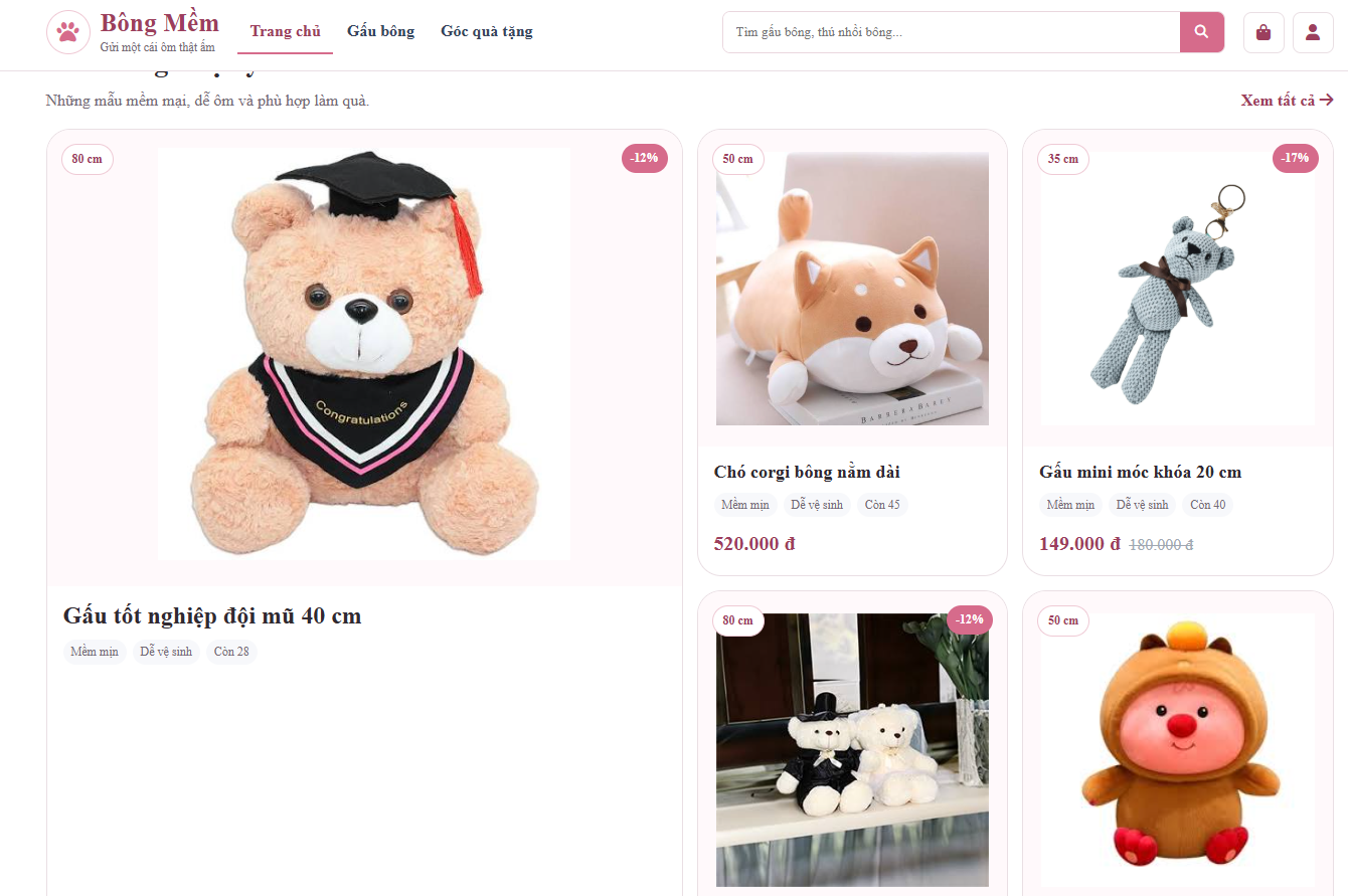 web bán gấu bông,website bán gấu bông,Website bán thú bông